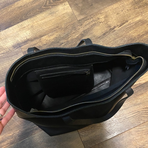 Madewell The Zip-Top Transport Tote - Picture 3 of 5